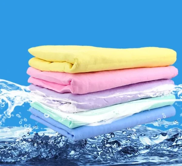 Zusätzliche wasserabsorbierende Handtücher 6 Zusätzliche wasserabsorbierende Handtücher