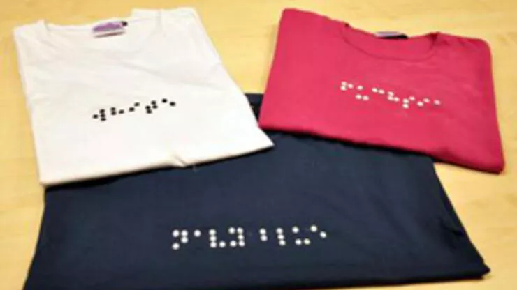 Duftende Textilprodukte für Sehbehinderte